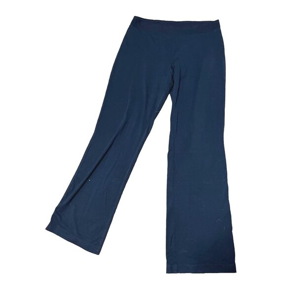 Russell Athletic Pants - Russell Athletic Navy Blue Wide Leg Running Pants Sz Medium Womens